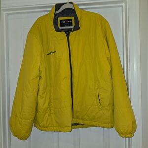 Fire Tech Men's Vibrant Yellow Puffer Jacket